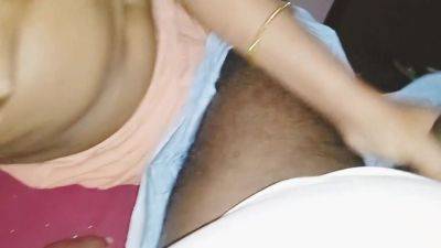 Indian Wife & Husband Best Blowjob Handjob Romantic Night - hclips.com - India