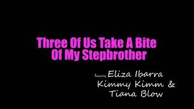 I Only Want My Stepbrothers Sperm Tells And S23:e7 With Eliza Ibarra, Kimmy Kimm And Tiana Blow - hotmovs.com