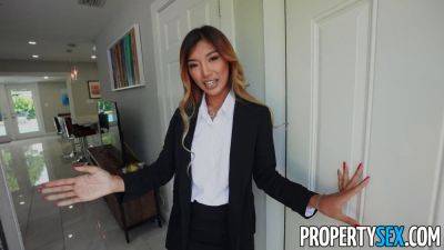 Tony Rubino - Clara Trinity - Petite Asian office girl Clara Trinity craves her boss's big cock & takes it like a pro - sexu.com