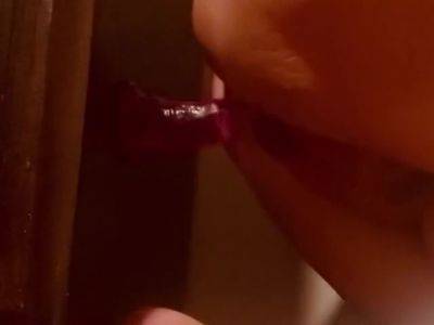 Till I (I) - Sticking My Dildo To My Dresser And Fucking It Till I Cum - desi-porntube.com