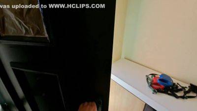 Creamy Latina Maid In Jeans And Flip Flops Is Seduced With A Massage - hclips.com