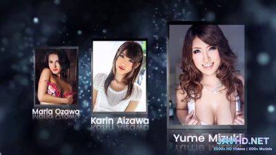 Watch these Japanese and Asian babes take on hard cocks in this wild gangbang compilation! - sexu.com - Japan