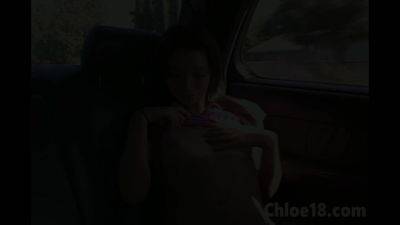 Chloe 18 Fingered In the Car In Public - txxx.com