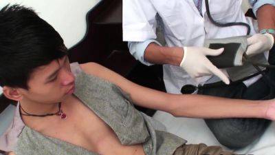 Asian skinny twink assdrilled by doctor - drtuber.com