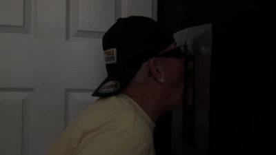 Cock loving gaydaddy fucked in gloryhole - drtuber.com