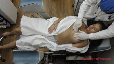 Angel Santanas 1st Gyno Exam - Part 2 of 2 - hotmovs.com