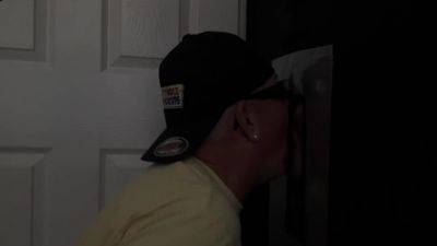 Real gloryhole DILF barebacked in ass - drtuber.com