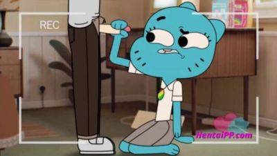 Uncensored Gumball Toon Action: Blowjob & Handjob 3D Hentai - veryfreeporn.com