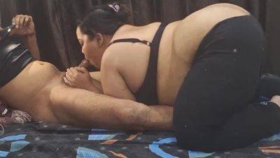 Indian Bbw Big Ass Big Boobs Girlfriend Sucking Boyfriend Dick - desi-porntube.com - India