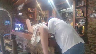 This barmaid is a cheating spunk whore: I nailed her on the counter - xxxfiles.com
