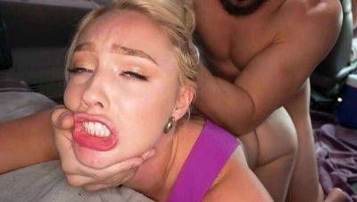 Peter Green - Giggling blonde newbie craves big cock action - porntry.com