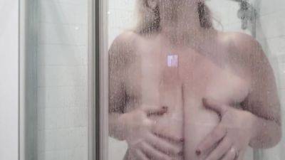 Soapy Big Natural Tits Shower Time - hotmovs.com