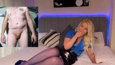 SPH blonde sluts rating small cocks fans - drtuber.com - Britain