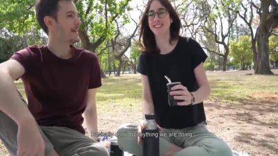 How Does A Day At The Park End Up With A Public Blowjob- - Cute Teen 18+ Swallows Cum 11 Min With Sara Sky - hclips.com