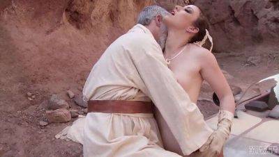 Jennifer White - Wicked: Obi-Wan's Obi-Cock in Sand Babe's Backside - Full Scene - porntry.com