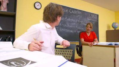 Hot Professor Sucks And Rides Well-behaved Students 18+ Cock - hotmovs.com