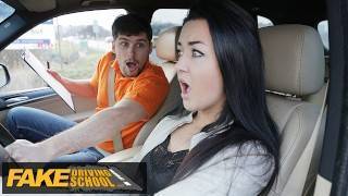 Fake Driving School Zuzu Sweet Gets Spunk in Mouth For Her Licence - pornhub.com
