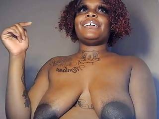 Puffy huge areola on black sagging tits Milf - sunporno.com