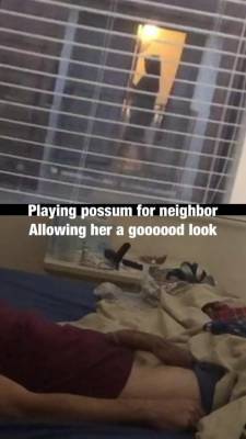 Playing possum for neighbor - xhamster.com