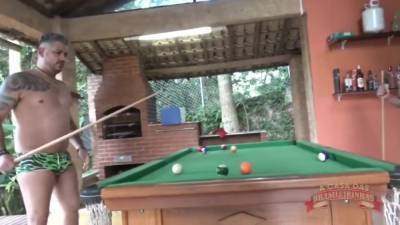 Bruna Lambertini is getting banged on a billiard table and enjoying every single second of it - hotmovs.com