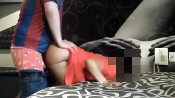 That Little Short Dress Goes Perfect With Cum On Her Ass - xvideos.com