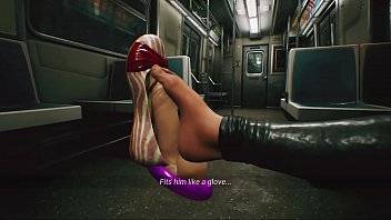 Subway Footjob - xvideos.com