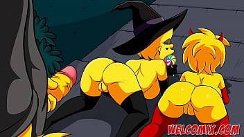 Halloween night with sex - The Simptoons - xvideos.com