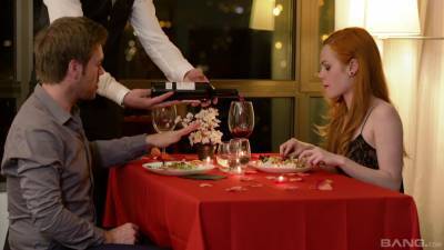 Ella Hughes - Romantic dinner ends with a good fuck at the hotel - xbabe.com