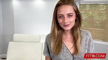 Kyler Quinn - FIT18 - Kyler Quinn - 100lb Blonde Stunner Returns To Casting For Anal Creampie - xvideos.com