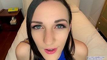 Clara - Clara Dee - Close Up Cum Begging and Cum in Mouth JOI - xvideos.com