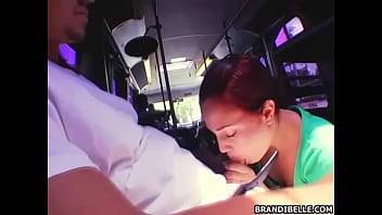 Bus Blowjob - Brandi Belle - xvideos.com