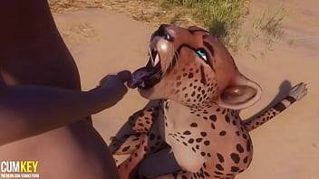 Furry Girl Mates With a Man | Furry monster| 3D Porn Wild Life - xvideos.com