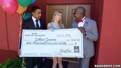 Jillian Janson - Sweepstakes winner Jillian Janson gets a big black dick surprise - xbabe.com