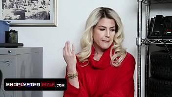 Kit Mercer - Gorgeous Milf Kit Mercer Caught Hiding Stolen Items Under Her Sweater - xvideos.com