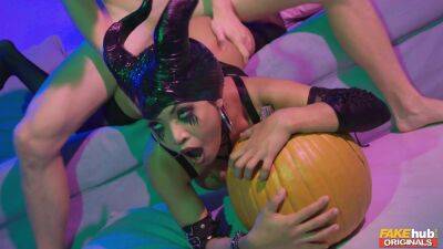 Polly Pons - Fakehub Originals - Pumping Pumpkins 1 - Polly Pons - xtits.com