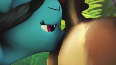 Forest Three-way: Slutty Animated SFM Adventure - anysex.com